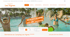 Desktop Screenshot of les-vignes.com